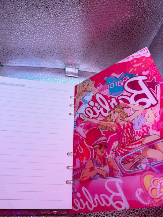 Barbie Shaker Notebook