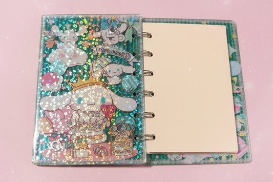 BRIGHTEN UP NOTEBOOK, MAKE WHIPSICAL PINK BACKROUND. ENHANCE CHARACTERISTICS OF NOTEBOOK