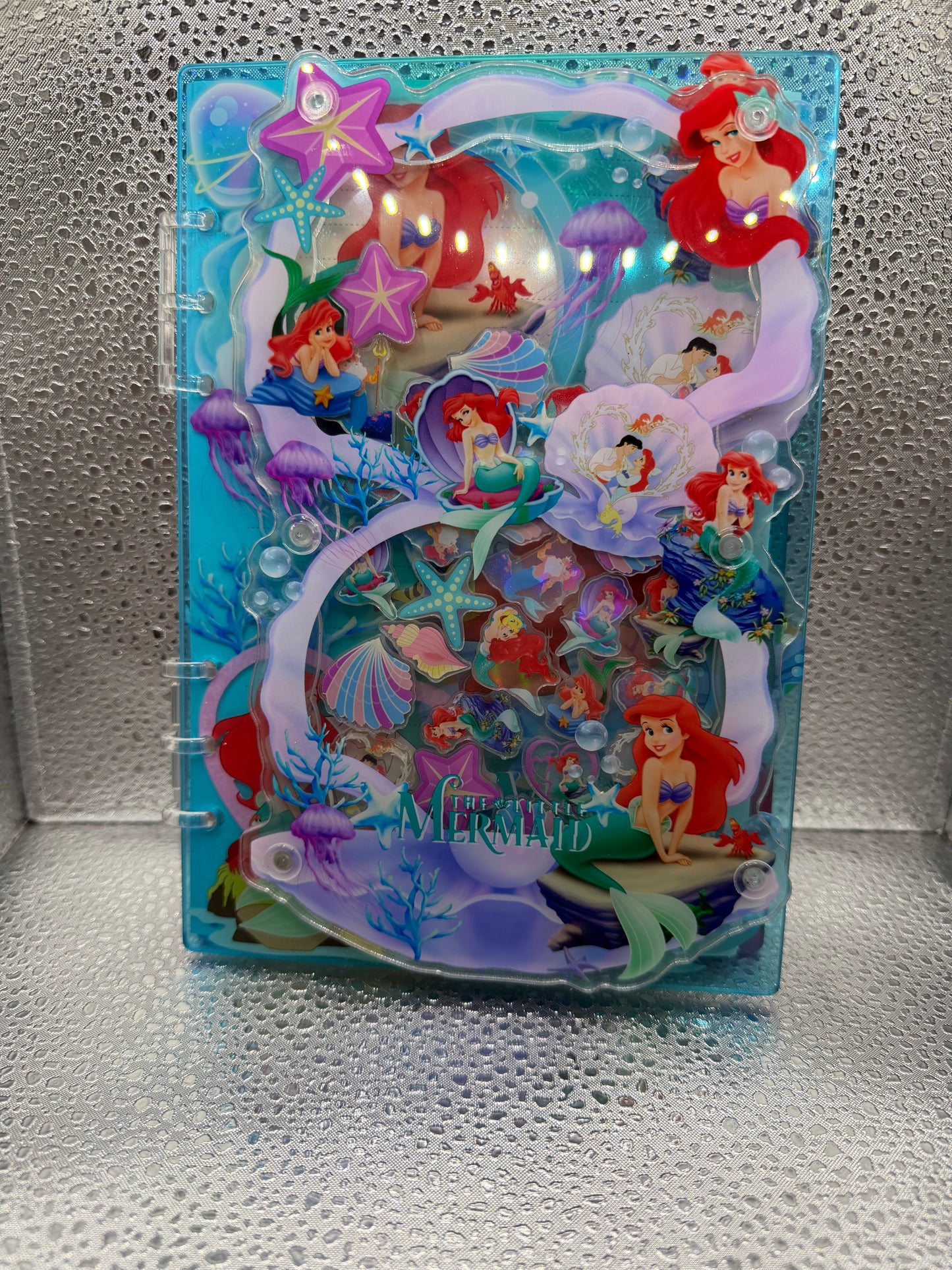 Little Mermaid Shaker Notebook
