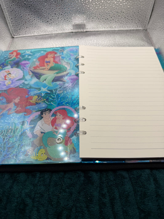 Little Mermaid Shaker Notebook