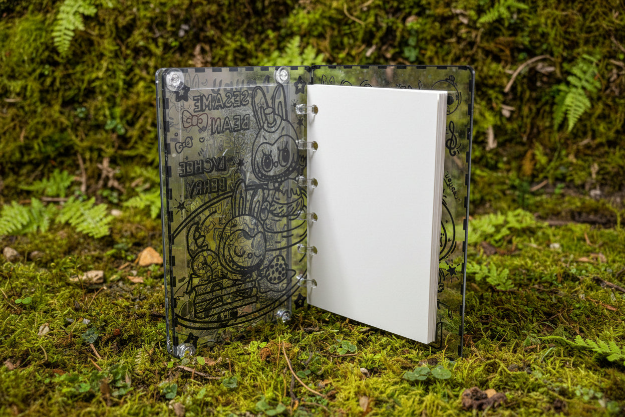 MAKE BACKROUND RUSTICK GREEN MOSSY RUSTIC BRIGHTEN UP NOTEBOOK PICTURE